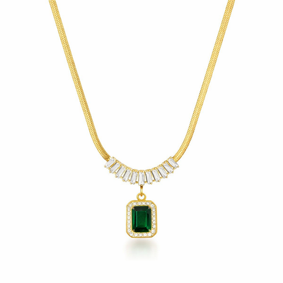 Collar Regalia Prisma Esmeralda